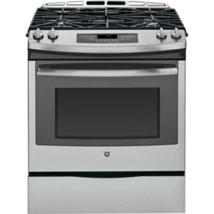 GE 30 Slide-In Front Control Gas Range|JGS650SEFSS