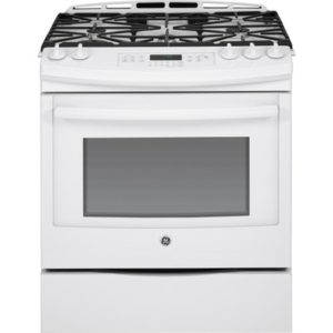 GE 30 Slide-In Front Control Gas Range|JGS750DEFWW