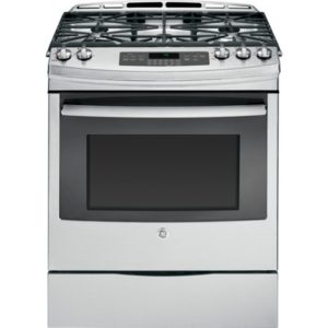 GE 30 Slide-In Front Control Gas Range|JGS750SEFSS