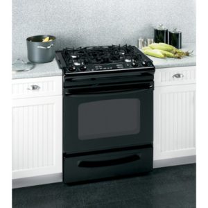 GE 30 Slide-In Gas Range with Self-Cleaning Oven|JGSP28DENBB
