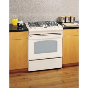 GE 30 Slide-In Gas Range with Self-Cleaning Oven|JGSP28DENCC
