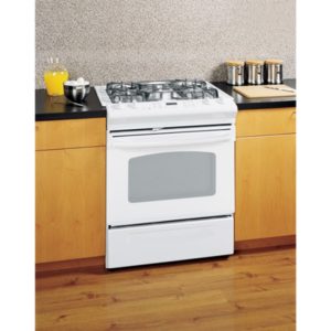 GE 30 Slide-In Gas Range with Self-Cleaning Oven|JGSP28DENWW