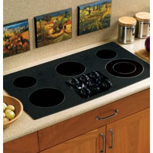 GE 36 Built-In Electric Cooktop|JP655BMBB