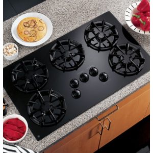 GE 36 Built-In Gas Cooktop|JGP636BEDBB