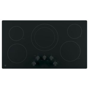GE 36 Built-In Knob Control Electric Cooktop|JP3036DLBB
