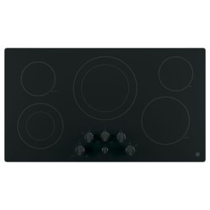 GE 36 Built-In Knob Control Electric Cooktop|JP3536DJBB