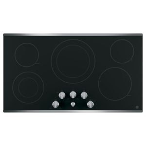 GE 36 Built-In Knob Control Electric Cooktop|JP3536SJSS