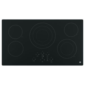 GE 36 Built-In Touch Control Electric Cooktop|JP5036DJBB