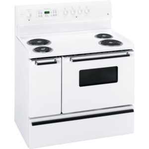 GE 40 Free-Standing Electric Range|JCP67FWW
