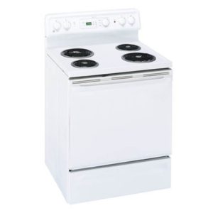 GE 5.0 Cu. Ft. Free-Standing Electric Range|JBP21WCWW