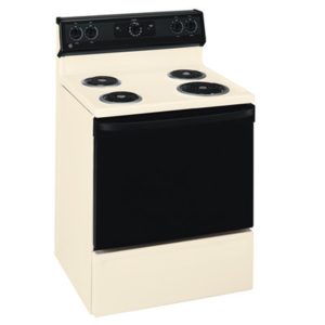 GE 5.0 Cu. Ft. Free-Standing QuickClean Electric Range|JBS03CAD