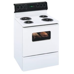 GE 5.0 Cu. Ft. Free-Standing QuickClean Electric Range|JBS26CAD