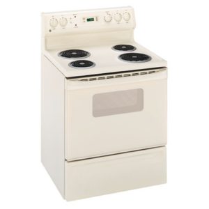 GE 5.0 Cu. Ft. Free-Standing QuickClean Electric Range|JBS27CCCC