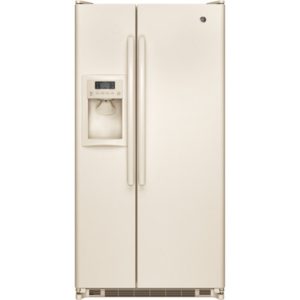 GE ENERGY STAR 21.8 Cu. Ft. Side-By-Side Refrigerator|GSE22ETHCC