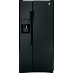 GE ENERGY STAR 23.1 Cu. Ft. Side-By-Side Refrigerator with Dispenser|GSHF3KGZBB