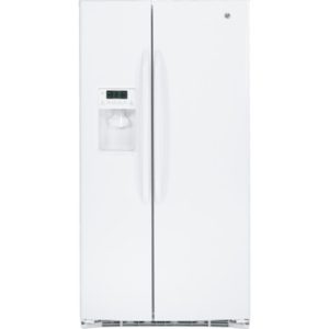 GE ENERGY STAR 25.9 Cu. Ft. Side-By-Side Refrigerator with Dispenser|GSHF6LGBWW