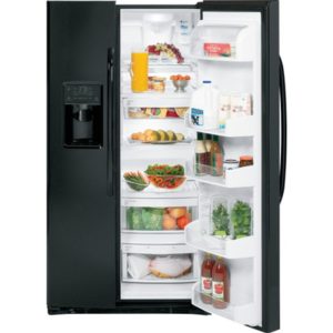 GE ENERGY STAR 25.9 Cu. Ft. Side-By-Side Refrigerator with Dispenser|GSHF6NGBBB