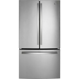 GE ENERGY STAR 27.0 Cu. Ft. French-Door Refrigerator|GNE27JSMSS