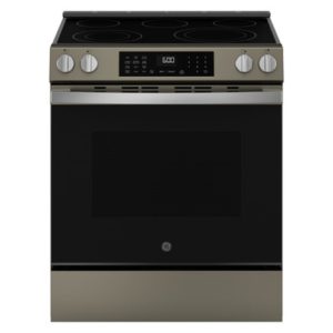 GE ENERGY STAR 30 Slide-In Electric Convection Range with No Preheat Air Fry and EasyWash Oven Tray|GRS600AVES