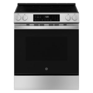 GE ENERGY STAR 30 Slide-In Electric Range with Crisp Mode|GRS500PVSS