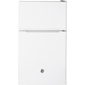 GE ENERGY STAR Double-Door Compact Refrigerator|GDE03GGKWW