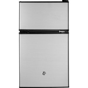 GE ENERGY STAR Double-Door Compact Refrigerator|GDE03GLKLB