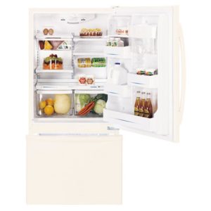 GE Profile 18.1 Cu. Ft. Bottom-Freezer Drawer Refrigerator with drawer|PDS18LBMCC