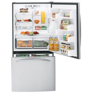 GE Profile 19.5 Cu. Ft. Stainless Bottom-Freezer Drawer Refrigerator|PDS20SFSLSS