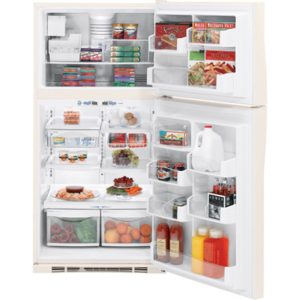 GE Profile 21.7 Cu. Ft. Top-Freezer Refrigerator|PTS22LCSCC
