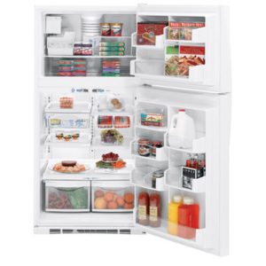 GE Profile 21.7 Cu. Ft. Top-Freezer Refrigerator|PTS22LCSWW