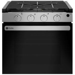 GE Profile 21 Drop-In Electric Ignition RV Range|PLD621RWSS