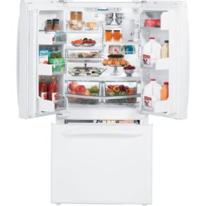 GE Profile 22.2 Cu. Ft. Bottom-Freezer Refrigerator with Internal Dispenser|PFSF2MIXWW