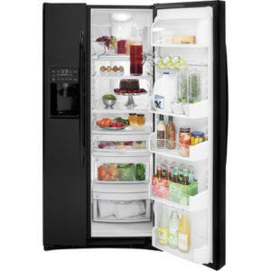GE Profile 23.1 Cu. Ft. Side-by-Side Refrigerator|PSSF3RGZBB