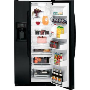 GE Profile 23.12 Cu. Ft. Side-by-Side Refrigerator|PSF23MGWBB