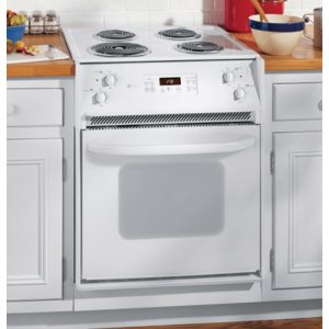 GE Profile 27 Drop-In Electric Range|JMP31WCWW