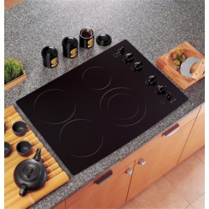 GE Profile 30 Built-In CleanDesign Electric Cooktop|JP910BKBB