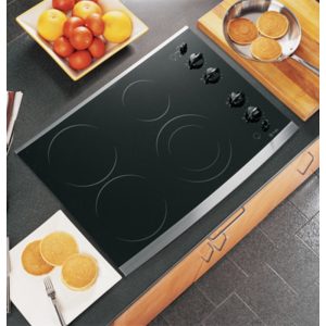 GE Profile 30 Built-In CleanDesign Electric Cooktop|JP910SKSS