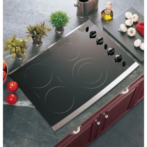 GE Profile 30 Built-In CleanDesign Electric Cooktop|JP930SKSS
