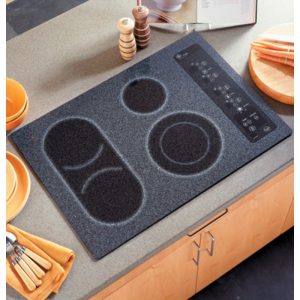 GE Profile 30 Built-In CleanDesign Electric Cooktop|JP938WCWW