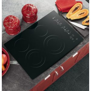 GE Profile 30 Built-In CleanDesign Electric Cooktop|JP950BKBB