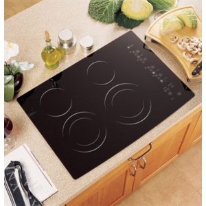 GE Profile 30 Built-In CleanDesign Electric Cooktop|JP950WKWW