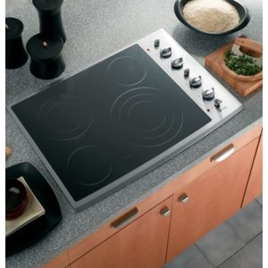 GE Profile 30 Built-In CleanDesign Electric Cooktop|PP942SMSS