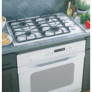 GE Profile 30 Built-In Gas Cooktop|JGP932TECWW