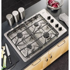 GE Profile 30 Built-In Gas Cooktop|JGP933SEKSS