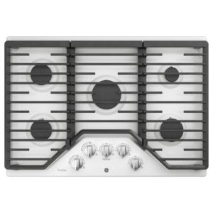 GE Profile 30 Built-In Gas Cooktop with 5 Burners|PGP7030DLWW