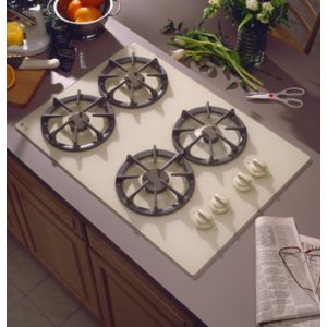 GE Profile 30 Built-In Gas Cooktop with Sealed Cooktop Burners and Right-Side Controls|JGP336AEVAA