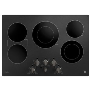 GE Profile 30 Built-In Knob Control Electric Cooktop|PP7030BMTS