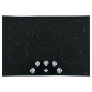 GE Profile 30 Built-In Knob Control Electric Cooktop|PP7030SJSS