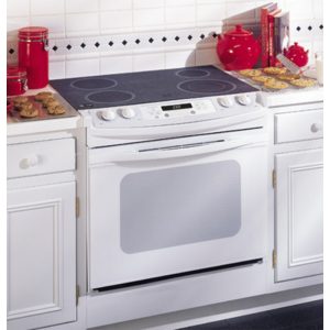 GE Profile 30 Drop-In Electric Range|JDP46WDWW