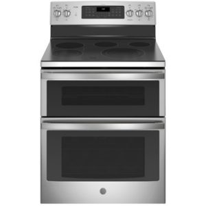 GE Profile 30 Free-Standing Double Oven Convection Range|PB980SJSS